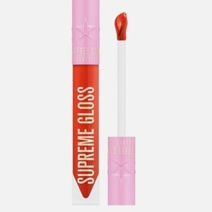 EVERYBODY KNOWS Jeffree Star Orange Supreme Gloss with Pink Cap